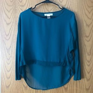 UO High-Low Sheer Back Top